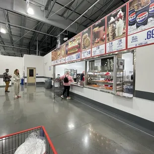 Food court inside.