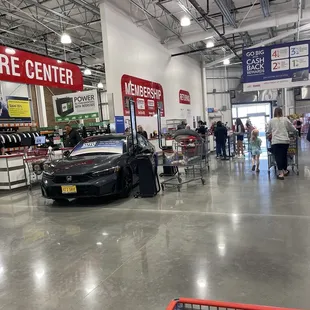 Tire Center inside.