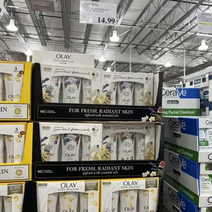 a variety of products for sale