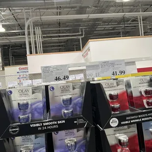 a variety of products for sale