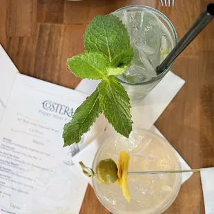 The Innocent (top) and Basque Terrace (bottom)