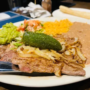 Carne Asada Plate