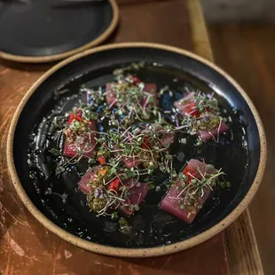 NC Yellowfin Tuna Crudo