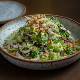 Fennel and Celery Caesar Salad