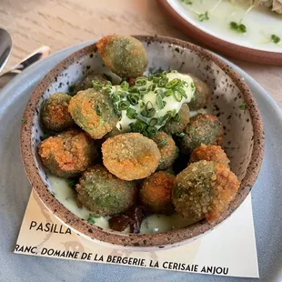 Stuffed Fried Olives