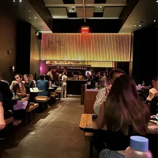 Ambience of the restaurant