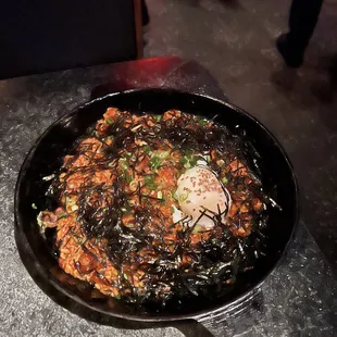 Kimchi Wagyu Paella