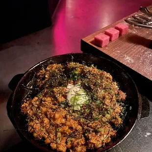 Kimchi Wagyu Paella