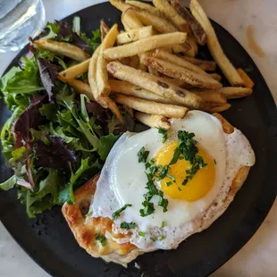 Croque Madame (Croque Monsieur with Egg for +$2)