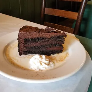 Chocolate Layer Mousse Cake