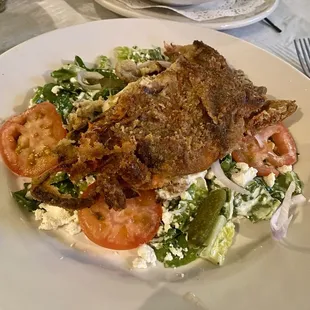 Soft shell crab entrée