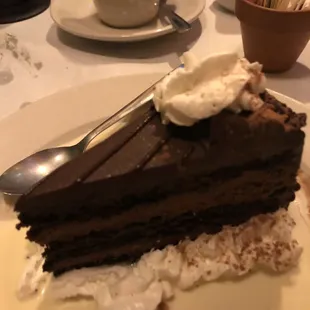 Layered Chocolate Mousse Cake