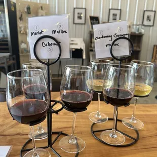 His and her flights.