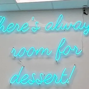 there&apos;s always room for dessert