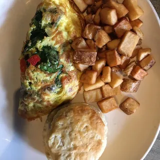 Audubon Veggie Omelette