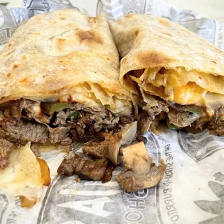 Philly Asada Burrito