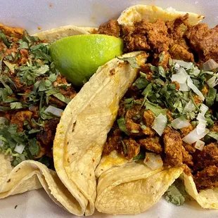 AL PASTOR SOFT TACOS