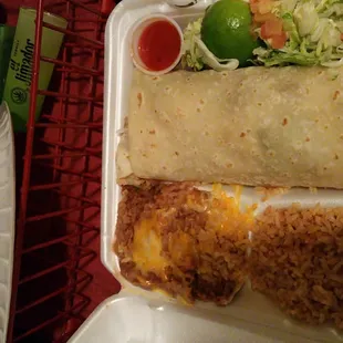 Carne Asada Burrito