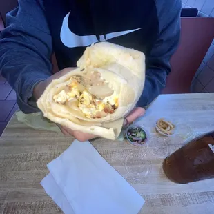 Machaca Burrito