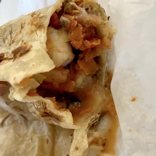 Shrimp Burrito