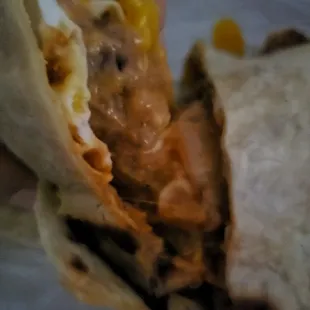 Huevos Ranchero Burrito