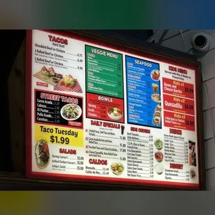 Menu April 2024