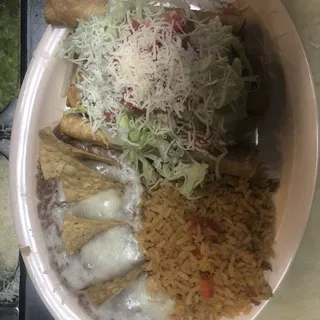 5 Rolled Tacos