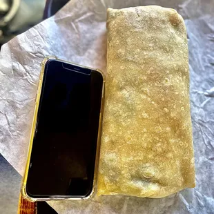 Bean and Rice Burrito