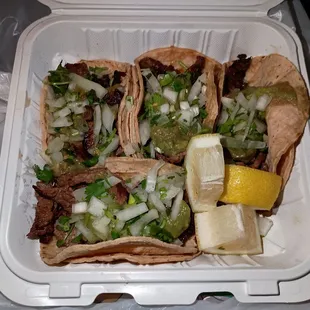 Carne Asada Mini Tacos.