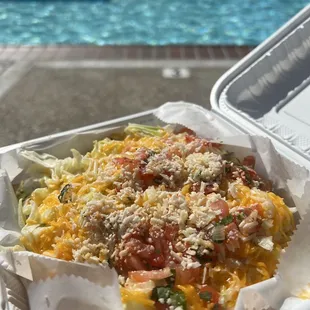 Poolside 5 Fish Rolled Taco Combo