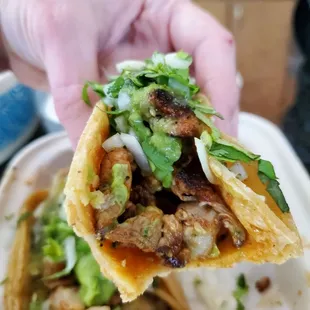 Adobada mini taco