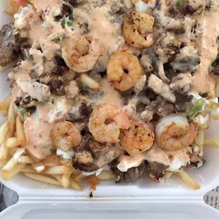 Surf n Turf Fries!