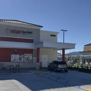 Exterior walk-up window