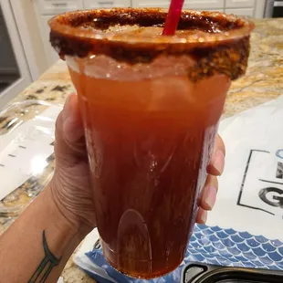 Michelada w/ Modelo!!