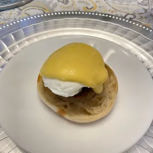 Eggs Benedict (the Hollandaise... drool. So good).