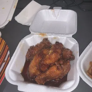 Honey wings.
