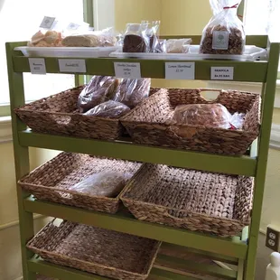 Fresh bread and goodies