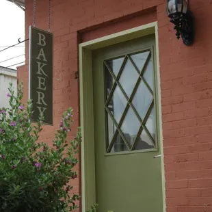 Then entrance to the Cottage Bakery.