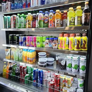 Beverages of your choice