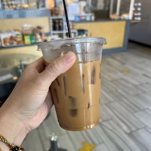 Iced coffee