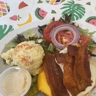 Country Club w/ potato salad