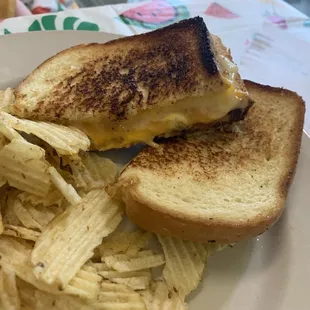 Gourmet grilled cheese