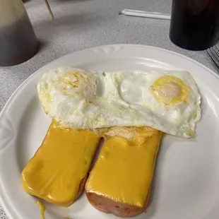 Spam &amp; Eggs Breakfast