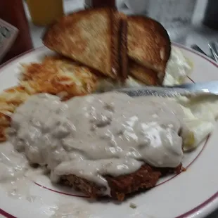 Country fried steak 5/5!