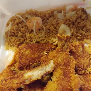 BURNT JUMBO SHRIMP MEAL