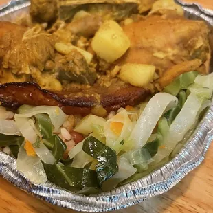 Curry Chicken Lunch Platter