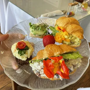 Mini tea sandwich set