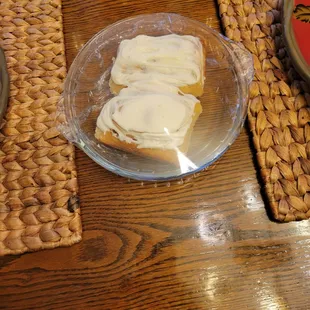 Delicious cinnamon rolls
