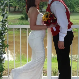 Happy couple&apos;s love our all inclusive wedding packages.
