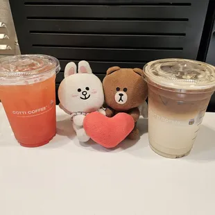 Iced Shaken Grapefruit Tea